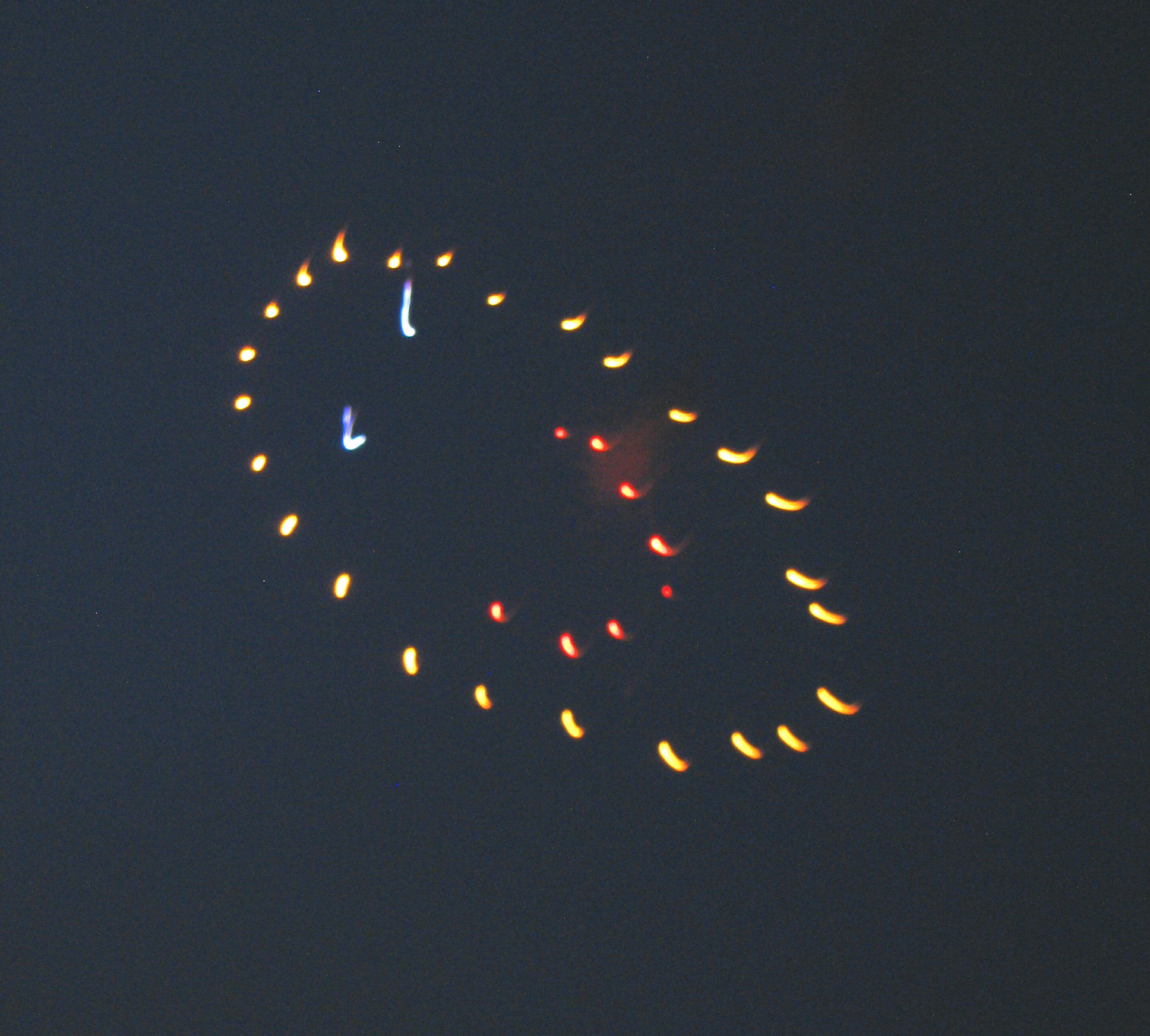 Feuerwerk - Smiley